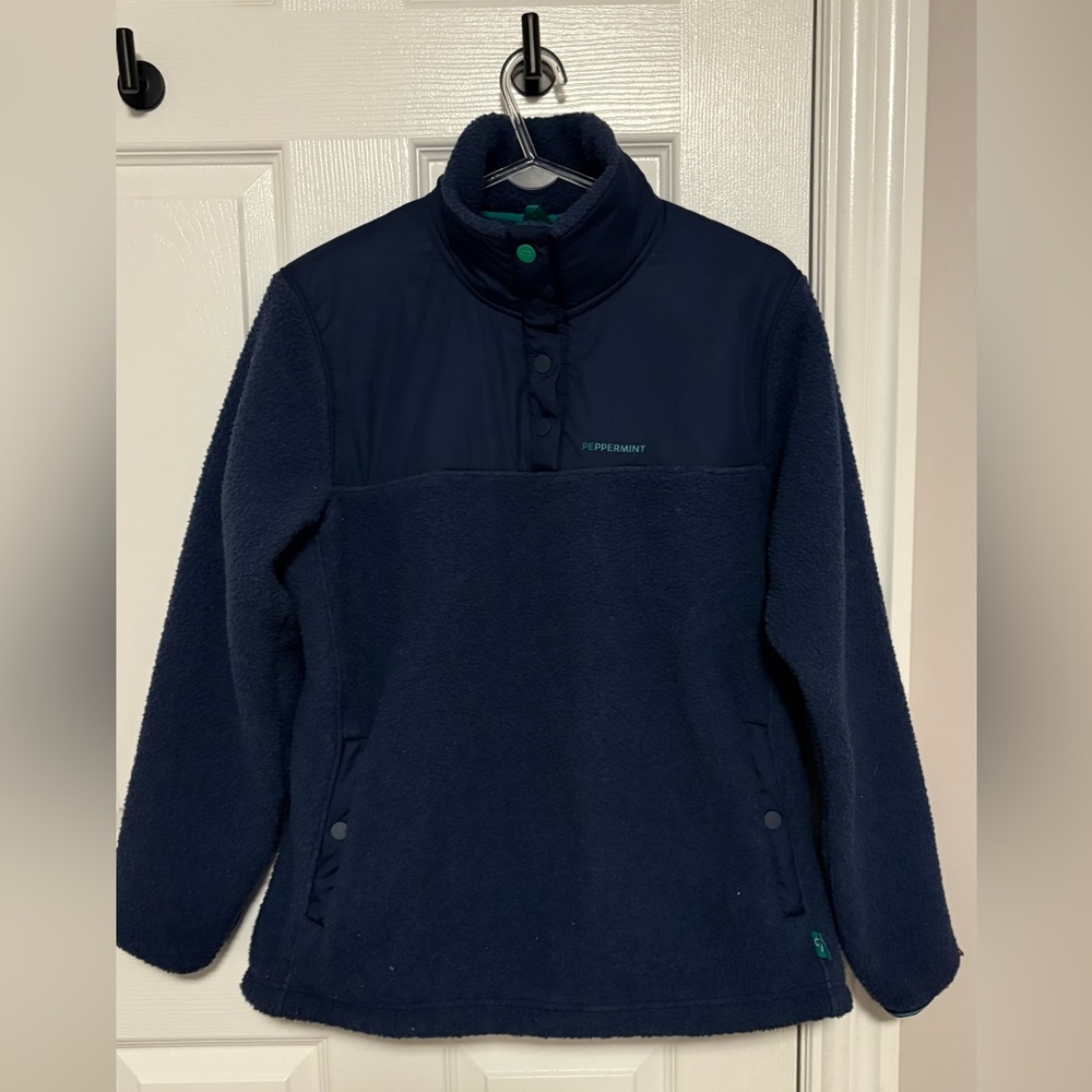 Peppermint Women’s Cozy Navy Sweater